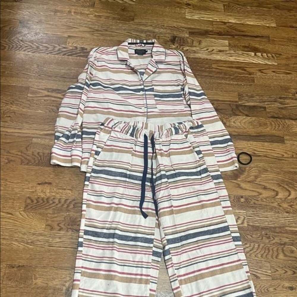 Pendleton pajamas set women ‎ S Striped Soft Cozy Boho Resort Luxury Sleepwear